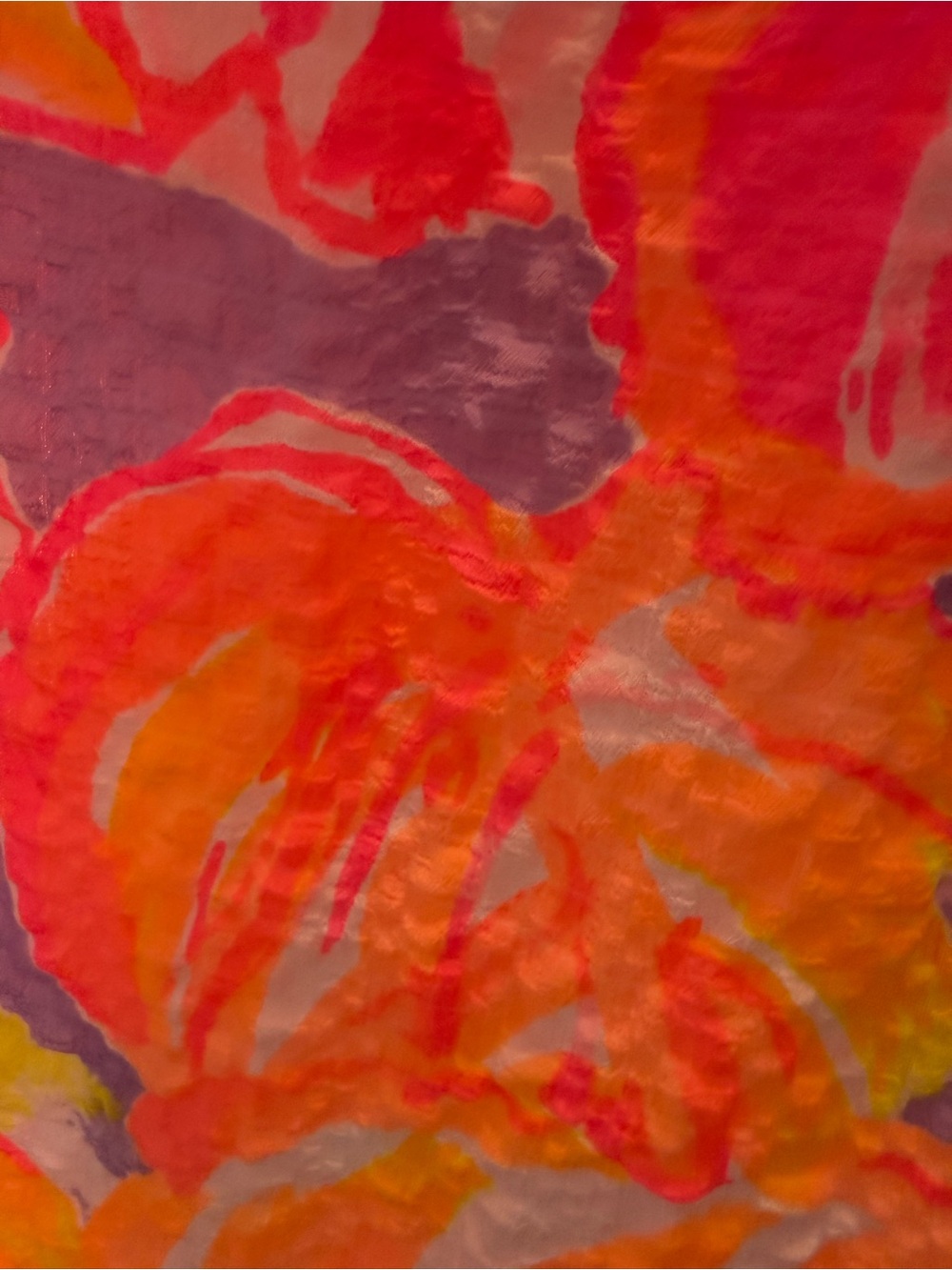 Lilly Pulitzer Pink Tropical Print One-Shoulder Dress - Picture 3 of 6